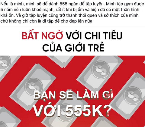 Từ tranh cãi 555k, thói quen chi tiêu của giới trẻ hiện nay ra sao?