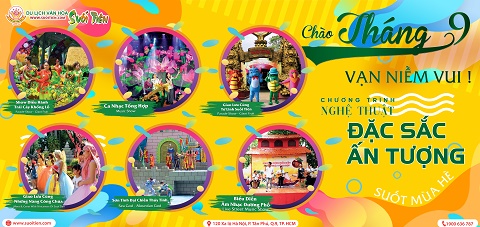 Suối Tiên: Tháng 9 ngập tràn cảm xúc với chuỗi sự kiện Văn hóa – Nghệ thuật đầy màu sắc