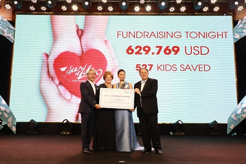 14,5 tỷ đồng hỗ trợ các em bé phẫu thuật, chữa trị dị tật tim bẩm sinh