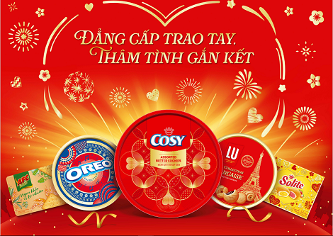 Với thông điệp “Đẳng cấp trao tay, Thâm tình gắn kết”, Mondelez Kinh Đô Việt Nam mang đến những sản phẩm chất lượng cho người tiêu dùng