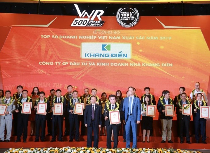 Khang Điền đạt 2 giải thưởng uy tín đầu năm 2020