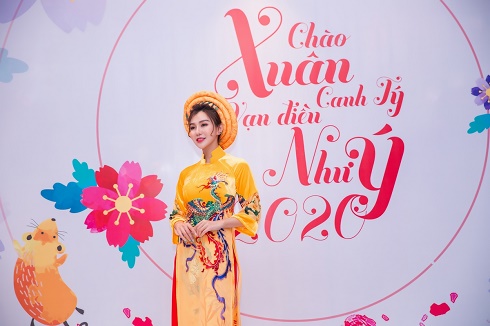 MC Hải Anh đồng hành cùng Tập đoàn Xây dựng Hòa Bình trong “Tiệc xuân sum họp 2020”