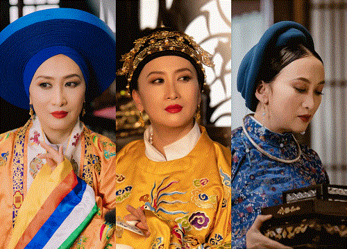 Hé lộ ảnh hậu trường “đẹp hơn cả phim” của Thục tần Diệp Bửu – Hoa hậu Diễm Châu