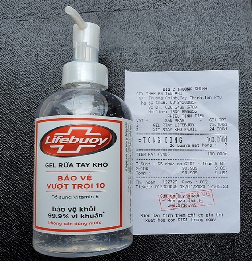 Phản hồi bài báo “Unilever bán gel rửa tay Lifebuoy lậu?”