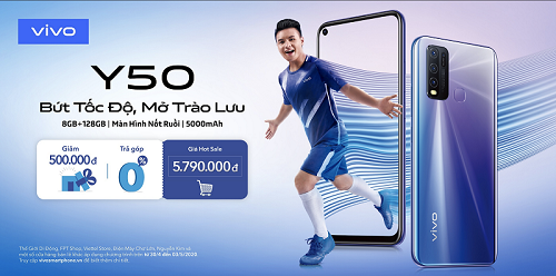 vivo Y50 mang lại trải nghiệm chơi game ấn tượng trong tầm giá như thế nào?