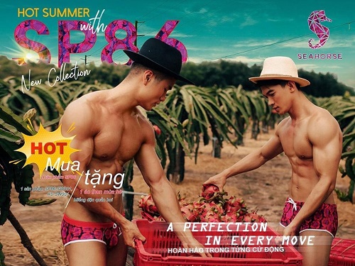 Seahorse tung BST underwear lấy cảm hứng từ vùng đất thanh long