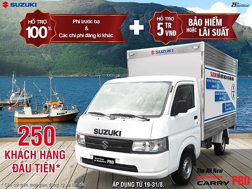 SỞ HỮU SUZUKI SUPER CARRY PRO - LỰA CHỌN THÔNG MINH ĐỂ TĂNG THU NHẬP HIỆU QUẢ