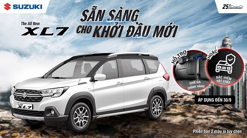 Suzuki XL7 hoàn toàn mới - SUV tiện nghi cho cá nhân và cả gia đình