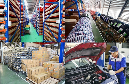 Suzuki luôn có phụ tùng đủ để cung cấp cho cả dòng xe đang bán và không còn bán trên thị trường