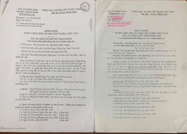 Đất sử dụng suốt 34 năm qua, trông chờ sự công minh của pháp luật