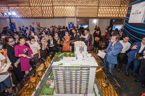 Toà tháp Hudson Tower của dự án The River Thu Thiem giao dịch 90% số căn hộ ngày mở bán