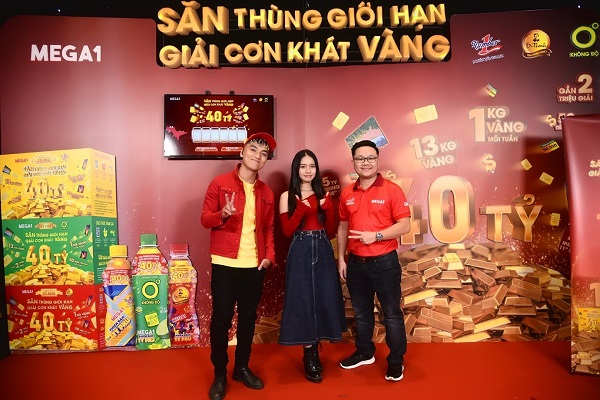 Thêm một khách hàng may mắn ở TP Hồ Chí Minh trúng 1kg vàng SJC   999.9 từ Mega1