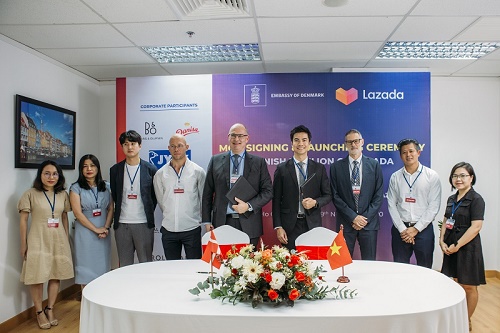 Ra mắt Trang Các Thương Hiệu Đan Mạch đầu tiên trên Sàn thương mại điện tử Lazada Việt Nam