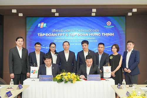 TẬP ĐOÀN HƯNG THỊNH KÝ KẾT HỢP TÁC CHIẾN LƯỢC CÙNG TẬP ĐOÀN FPT