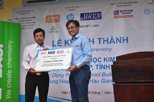 Hơn 90 học sinh ở Hậu Giang đón ngôi trường mới vào những ngày đầu tiên của 2021