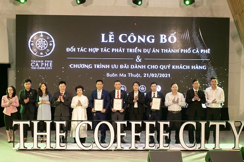 DỰ ÁN THÀNH PHỒ CÀ PHÊ THU HÚT CÁC ĐỐI TÁC HÀNG ĐẦU THẾ GIỚI