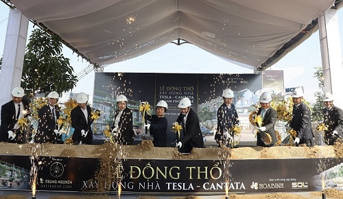 Thành phố Cà phê chính thức khởi công xây dựng nhà ở trong khuôn viên Triển lãm Cà phê ngoài trời lớn nhất Việt Nam