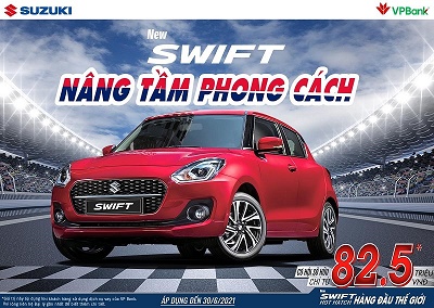 New Swift 2021 – Phiên bản cá tính, sành điệu cho gới trẻ năng động