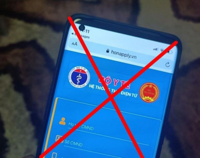 Website mạo danh Bộ Y tế nhắn tin lừa phát tiền trợ cấp Covid-19