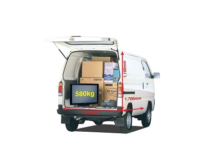 Xe tải nhẹ Suzuki Blind Van, giữ nhịp vận tải mùa giãn cách