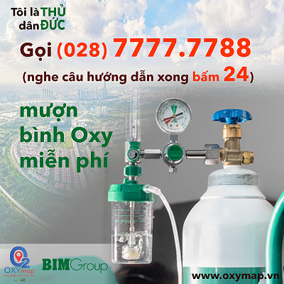Tổng đài OxyMap hỗ trợ miễn phí oxy cho bệnh nhân Covid-19 triển khai đồng loạt tại TP Thủ Đức