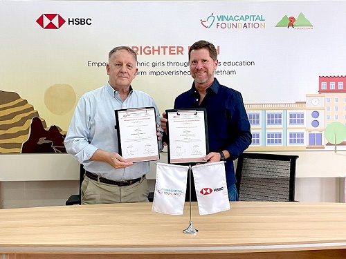 HSBC Việt Nam và VinaCapital Foundation cùng thực hiện dự án nền tảng học trực tuyến cho nữ sinh dân tộc thiểu số