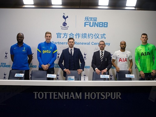 Tottenham Hotspur và FUN88 kỷ niệm 10 năm hợp tác và phát triển