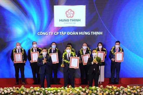 TẬP ĐOÀN HƯNG THỊNH VÀO TOP 50 DOANH NGHIỆP LỢI NHUẬN XUẤT SẮC VIỆT NAM NĂM 2021