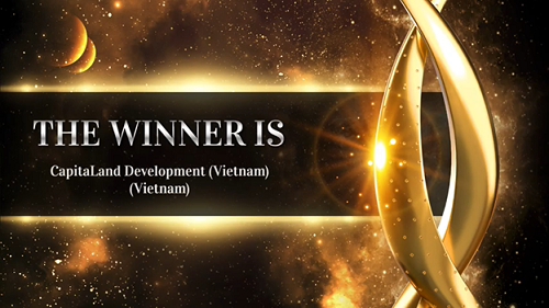 CapitaLand Development vinh dự nhận giải thưởng“Nhà phát triển bất động sản bền vững xuất sắc” tại châu Á
