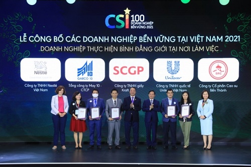 Vinh danh 5 doanh nghiệp tiên phong trong thực hiện bình đẳng giới tại nơi làm việc