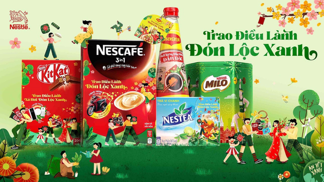 Cùng Nestlé Việt Nam “Trao điều lành, Đón lộc xanh” trong mùa Tết 2022