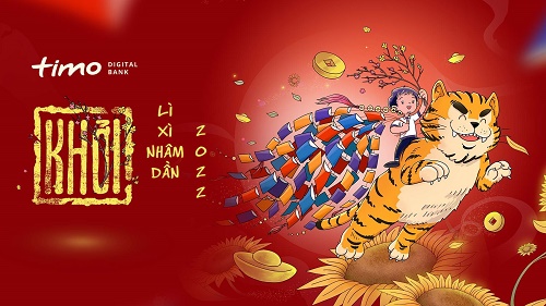 Chọn Lì xì có lãi - Cùng Ngân hàng số Timo Khởi sắc 2022