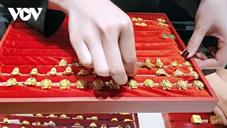 Giá vàng trong nước tăng trở lại mức 66 triệu đồng/lượng