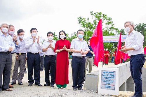KHÁNH THÀNH CẦU GÒ ĐÌNH TẠI HUYỆN TIÊN PHƯỚC, TỈNH QUẢNG NAM