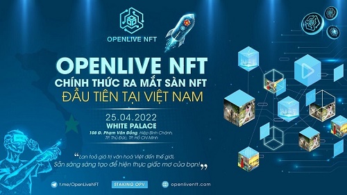 Thỏa sức thăng hoa, sáng tạo, kiếm tiền tại OpenLive NFT
