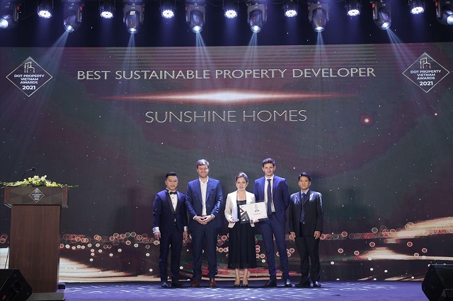 Sunshine Homes thắng nhiều giải thưởng quan trọng