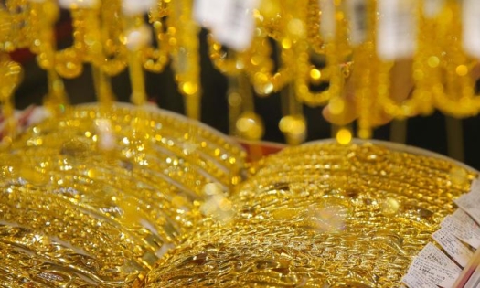 Vàng thế giới giảm, vàng trong nước tăng