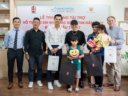 SpaceSpeakers Group và nghệ sỹ Binz quyên góp tài trợ cứu sống 12 em nhỏ mắc bênh tim bẩm sinh có hoàn cảnh khó khăn