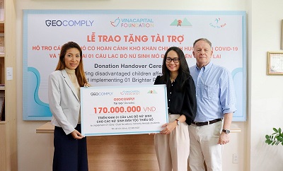 GeoComply đồng hành cùng trẻ em bị ảnh hưởng bời Covid và nữ sinh dân tộc thiểu số Việt Nam
