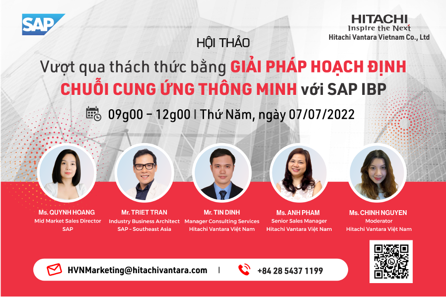 Vượt thách thức – Đón cơ hội  cùng Giải pháp Hoạch Định Chuỗi Cung Ứng Thông Minh