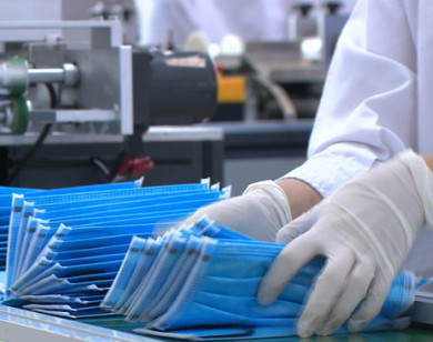 Xuất khẩu khẩu trang y tế trong tháng 5 tiếp tục giảm