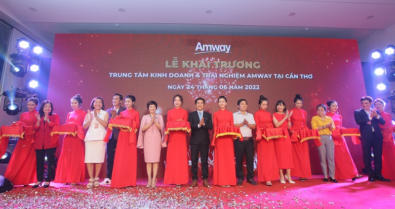 Khai trương Trung tâm kinh doanh và trải nghiệm Amway tại Cần Thơ