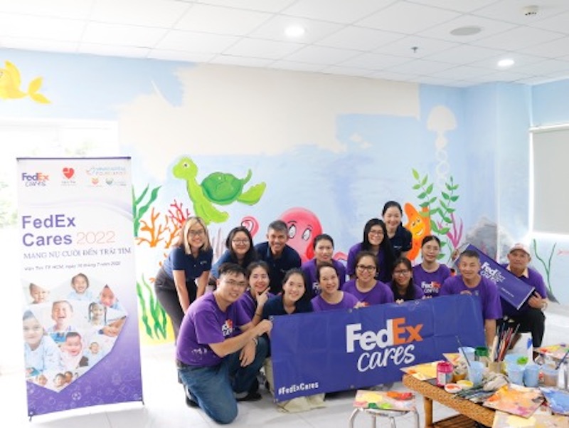 FedEx Trao Niềm vui tới các bệnh nhi tại Việt Nam