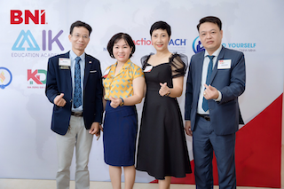 “Cơn mưa” cơ hội kinh doanh trong sự kiện của BNI khu vực Long Biên