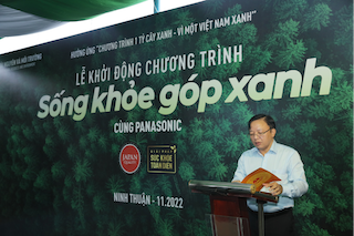 Panasonic khởi động chương trình trồng rừng “Sống khỏe góp xanh” chung sức trồng 1 tỷ cây xanh – vì một Việt Nam xanh