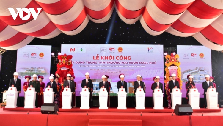 Khởi công Trung tâm thương mại Aeon Mall đầu tiên tại miền Trung