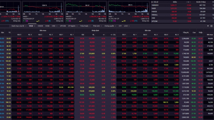 Chứng khoán đỏ sàn, VN-Index lùi về sát 1.020 điểm