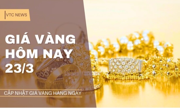 Giá vàng hôm nay 23/3: Quay đầu tăng mạnh gần 30 USD/ounce