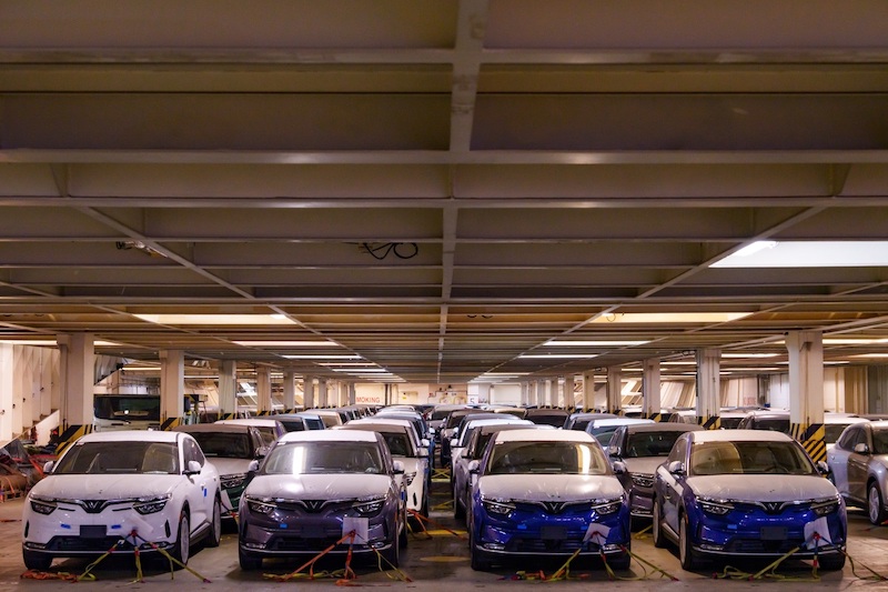 VINFAST XUẤT KHẨU 1.879 XE VF 8 TIẾP THEO TỚI BẮC MỸ