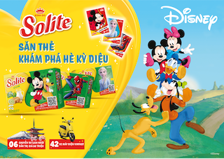 Bộ sưu tập Solite phiên bản Disney 2023 mang sự mềm dịu lan toả đến người tiêu dùng